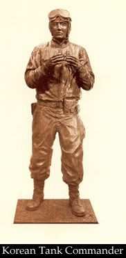 Korean Conflict Tank Commander by Duke Sundt